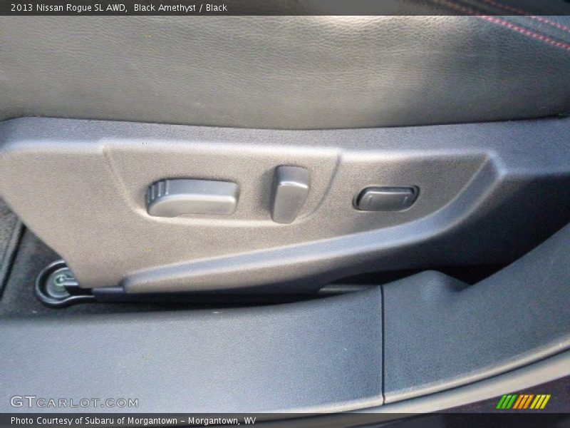 Black Amethyst / Black 2013 Nissan Rogue SL AWD