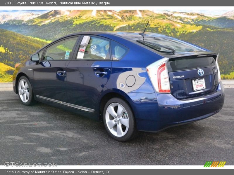  2015 Prius Five Hybrid Nautical Blue Metallic