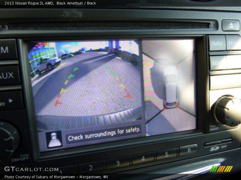 Black Amethyst / Black 2013 Nissan Rogue SL AWD