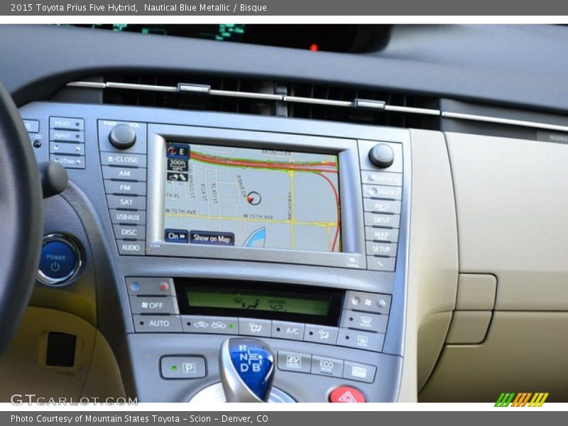 Navigation of 2015 Prius Five Hybrid