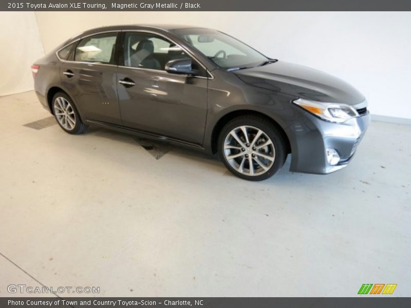 Magnetic Gray Metallic / Black 2015 Toyota Avalon XLE Touring