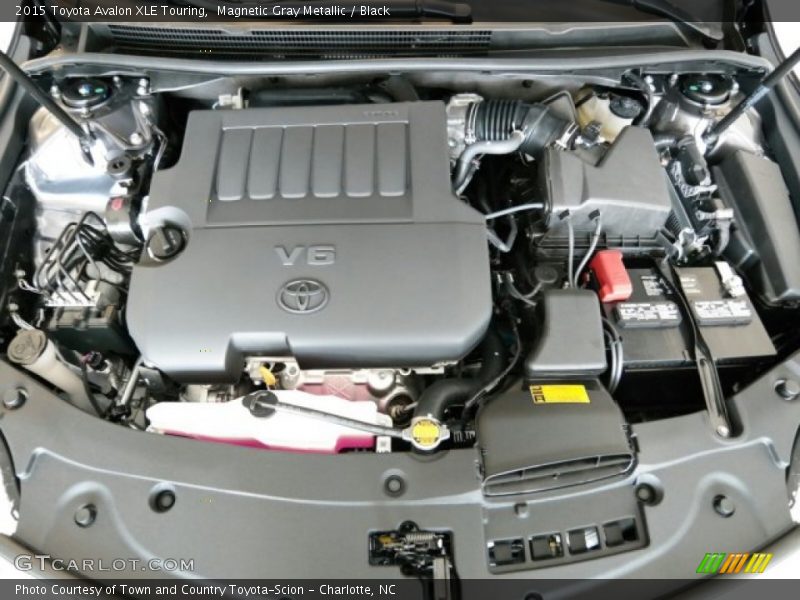 Magnetic Gray Metallic / Black 2015 Toyota Avalon XLE Touring