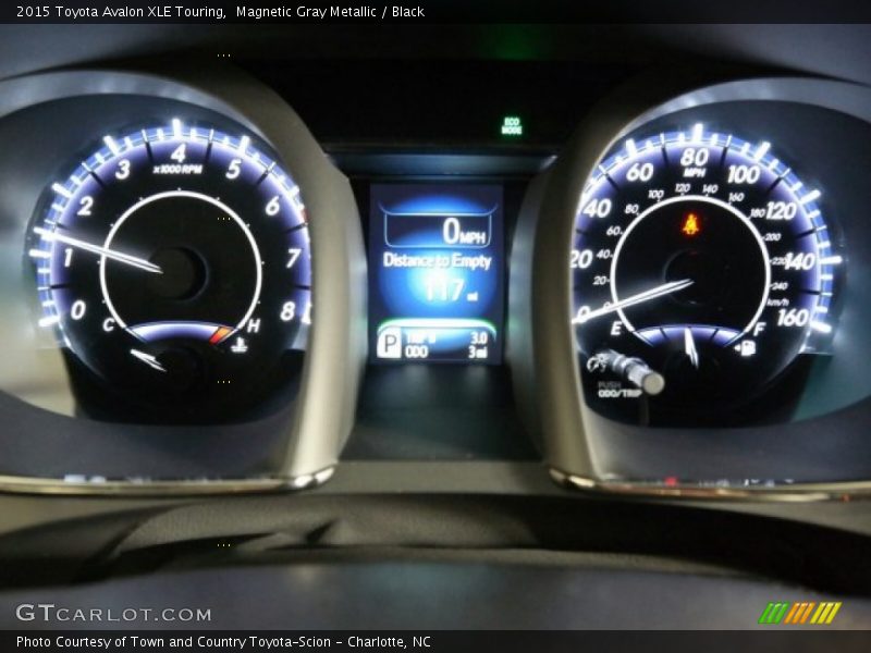 Magnetic Gray Metallic / Black 2015 Toyota Avalon XLE Touring