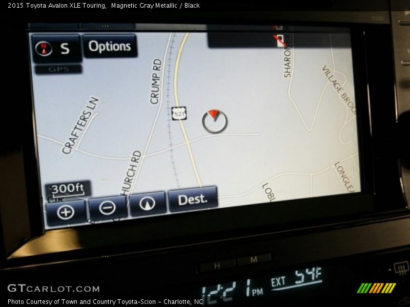 Magnetic Gray Metallic / Black 2015 Toyota Avalon XLE Touring