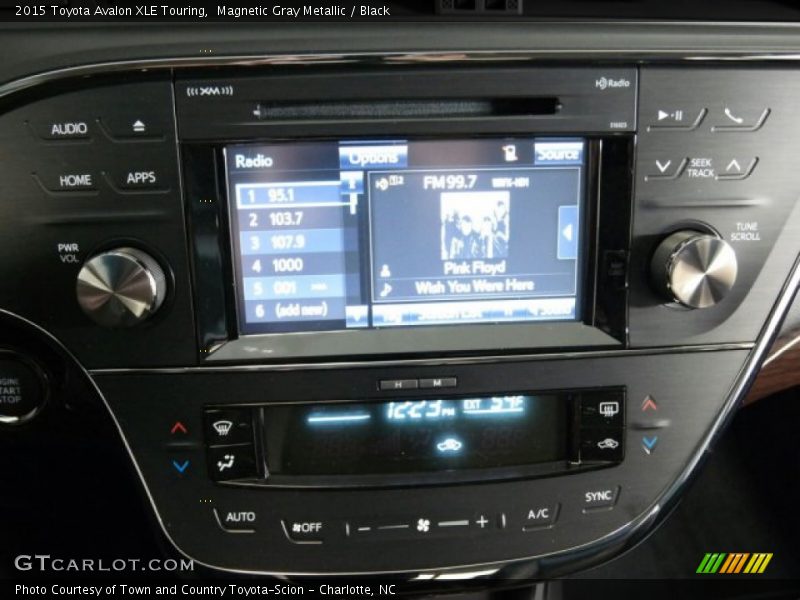 Magnetic Gray Metallic / Black 2015 Toyota Avalon XLE Touring