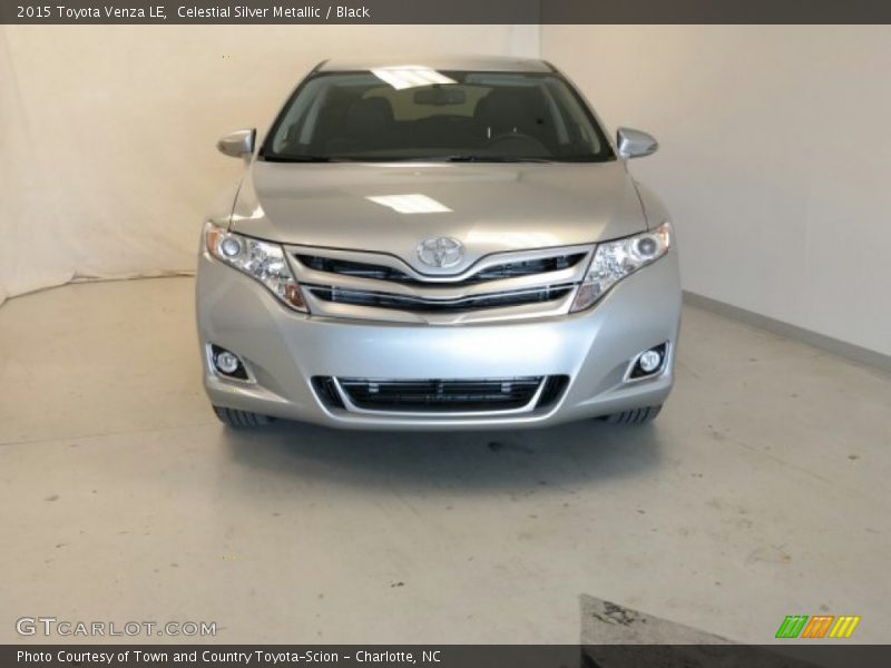 Celestial Silver Metallic / Black 2015 Toyota Venza LE