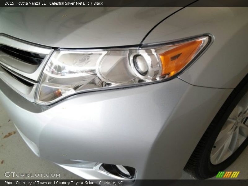 Celestial Silver Metallic / Black 2015 Toyota Venza LE