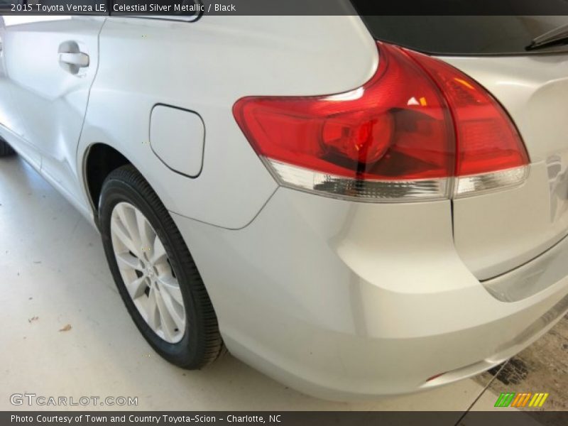Celestial Silver Metallic / Black 2015 Toyota Venza LE