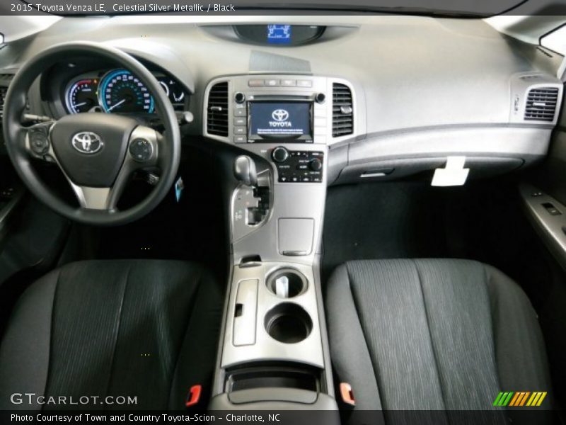 Celestial Silver Metallic / Black 2015 Toyota Venza LE