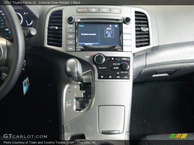 Celestial Silver Metallic / Black 2015 Toyota Venza LE