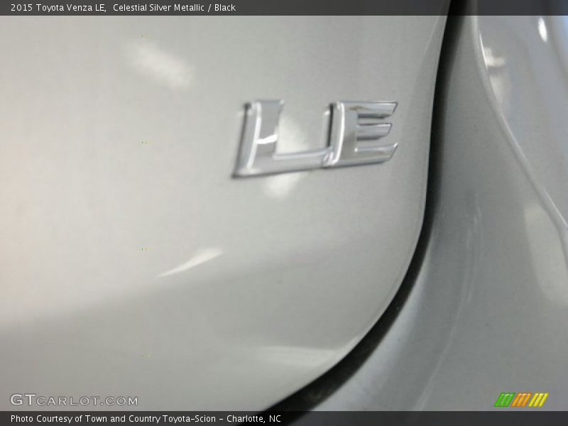 Celestial Silver Metallic / Black 2015 Toyota Venza LE