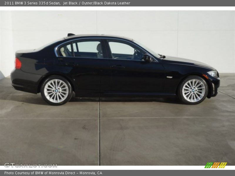 Jet Black / Oyster/Black Dakota Leather 2011 BMW 3 Series 335d Sedan