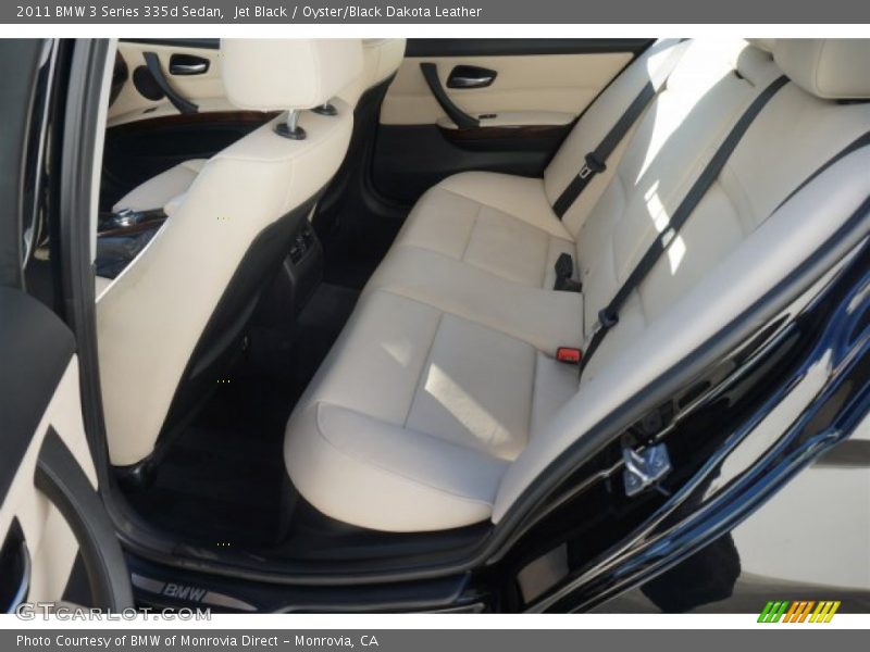 Jet Black / Oyster/Black Dakota Leather 2011 BMW 3 Series 335d Sedan