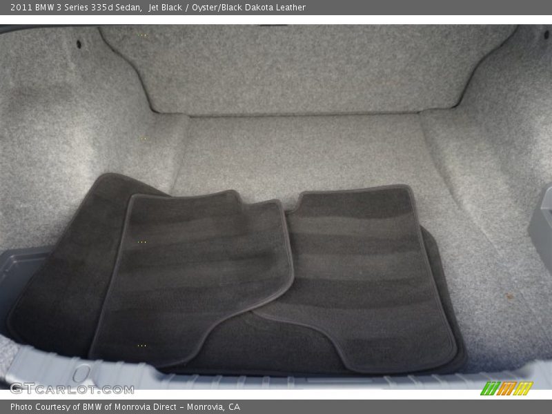 Jet Black / Oyster/Black Dakota Leather 2011 BMW 3 Series 335d Sedan