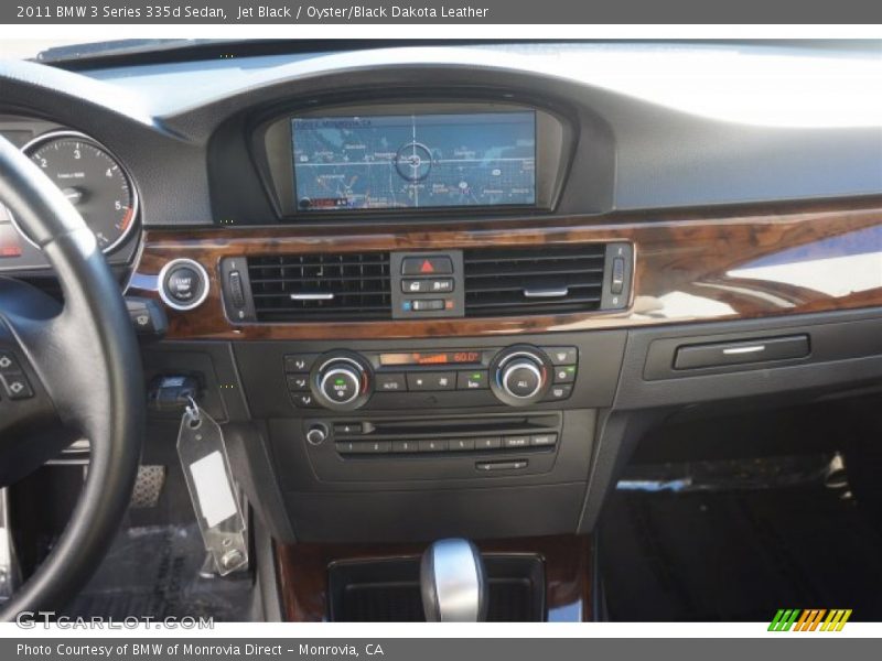 Jet Black / Oyster/Black Dakota Leather 2011 BMW 3 Series 335d Sedan