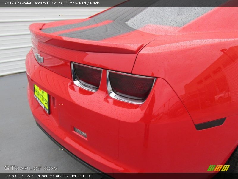 Victory Red / Black 2012 Chevrolet Camaro LS Coupe