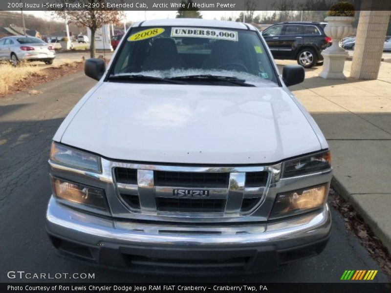 Arctic White / Medium Pewter 2008 Isuzu i-Series Truck i-290 S Extended Cab