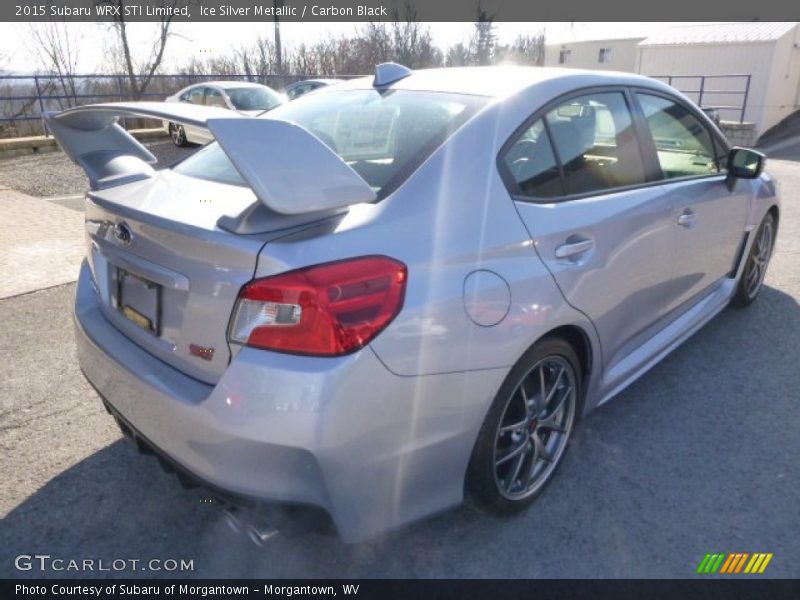 Ice Silver Metallic / Carbon Black 2015 Subaru WRX STI Limited