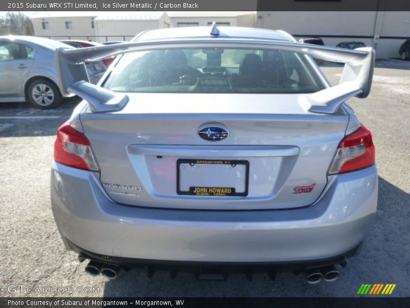 Ice Silver Metallic / Carbon Black 2015 Subaru WRX STI Limited