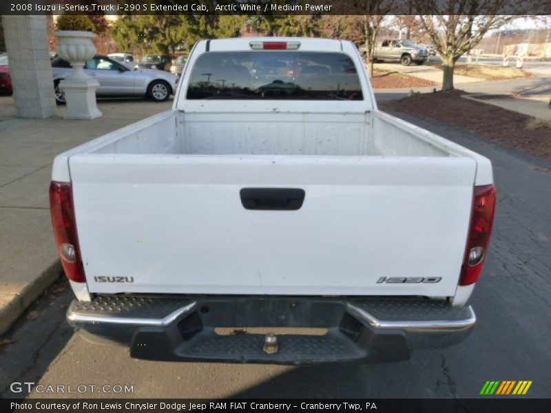 Arctic White / Medium Pewter 2008 Isuzu i-Series Truck i-290 S Extended Cab