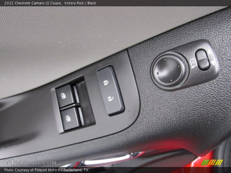 Victory Red / Black 2012 Chevrolet Camaro LS Coupe