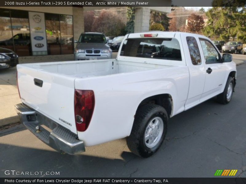 Arctic White / Medium Pewter 2008 Isuzu i-Series Truck i-290 S Extended Cab