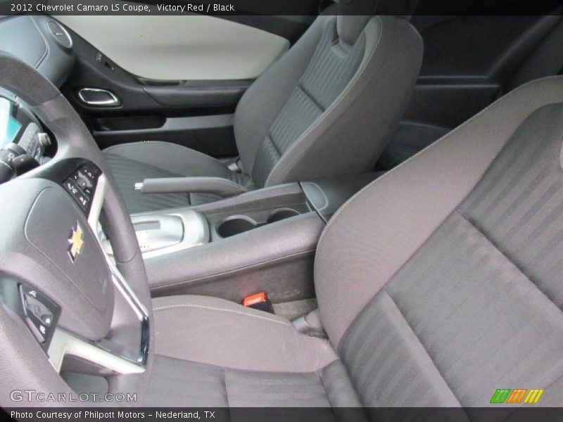 Victory Red / Black 2012 Chevrolet Camaro LS Coupe