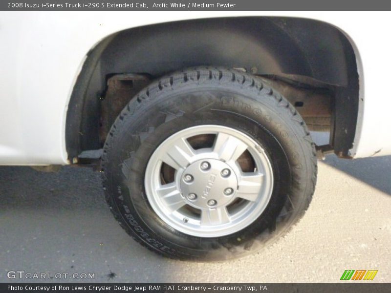 Arctic White / Medium Pewter 2008 Isuzu i-Series Truck i-290 S Extended Cab