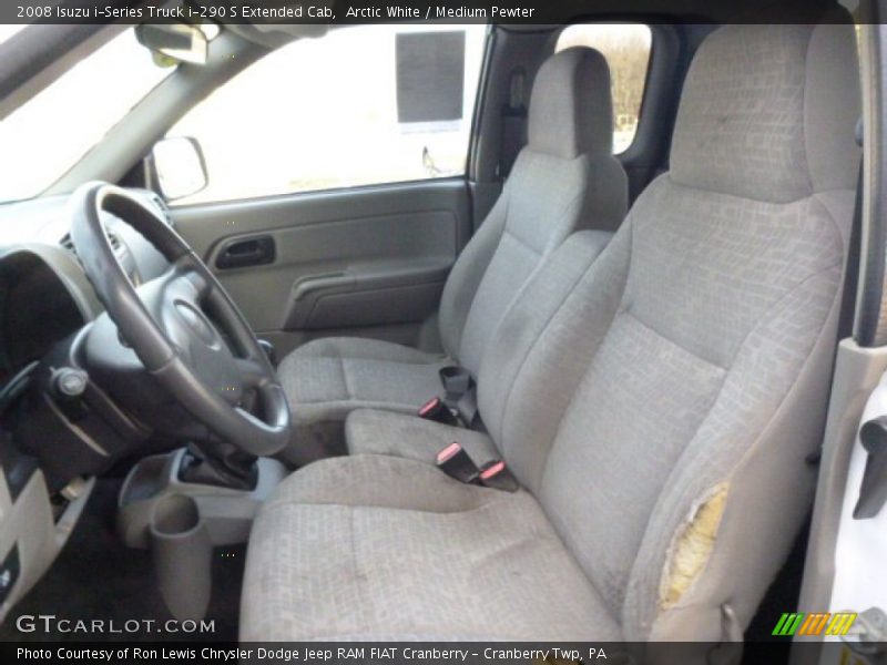 Arctic White / Medium Pewter 2008 Isuzu i-Series Truck i-290 S Extended Cab