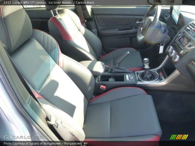  2015 WRX STI Limited Carbon Black Interior