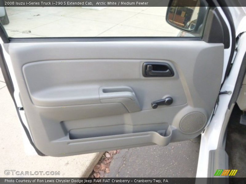 Arctic White / Medium Pewter 2008 Isuzu i-Series Truck i-290 S Extended Cab