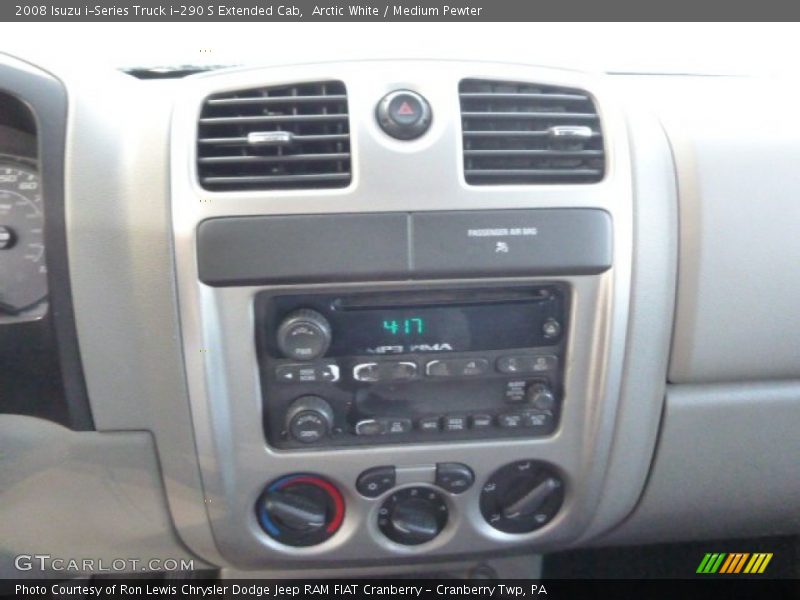 Arctic White / Medium Pewter 2008 Isuzu i-Series Truck i-290 S Extended Cab