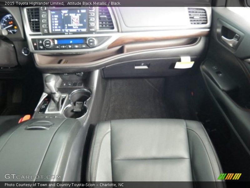 Attitude Black Metallic / Black 2015 Toyota Highlander Limited
