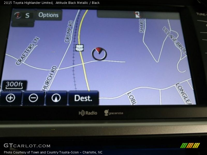 Attitude Black Metallic / Black 2015 Toyota Highlander Limited