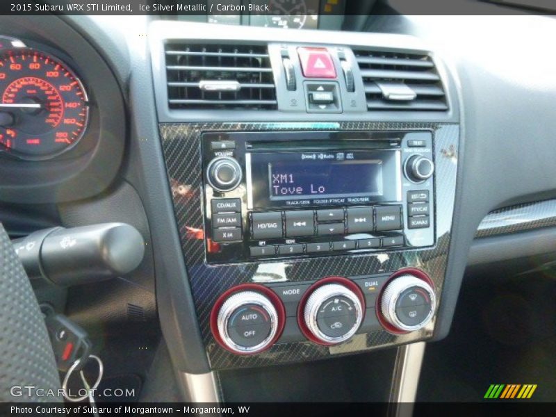 Controls of 2015 WRX STI Limited