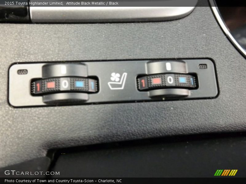 Attitude Black Metallic / Black 2015 Toyota Highlander Limited