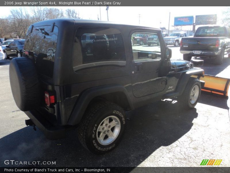 Midnight Blue Pearl / Dark Slate Gray 2006 Jeep Wrangler Sport 4x4