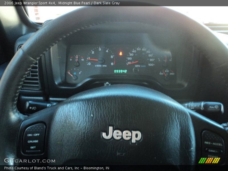 Midnight Blue Pearl / Dark Slate Gray 2006 Jeep Wrangler Sport 4x4