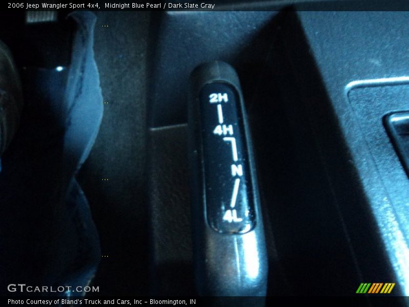 Midnight Blue Pearl / Dark Slate Gray 2006 Jeep Wrangler Sport 4x4