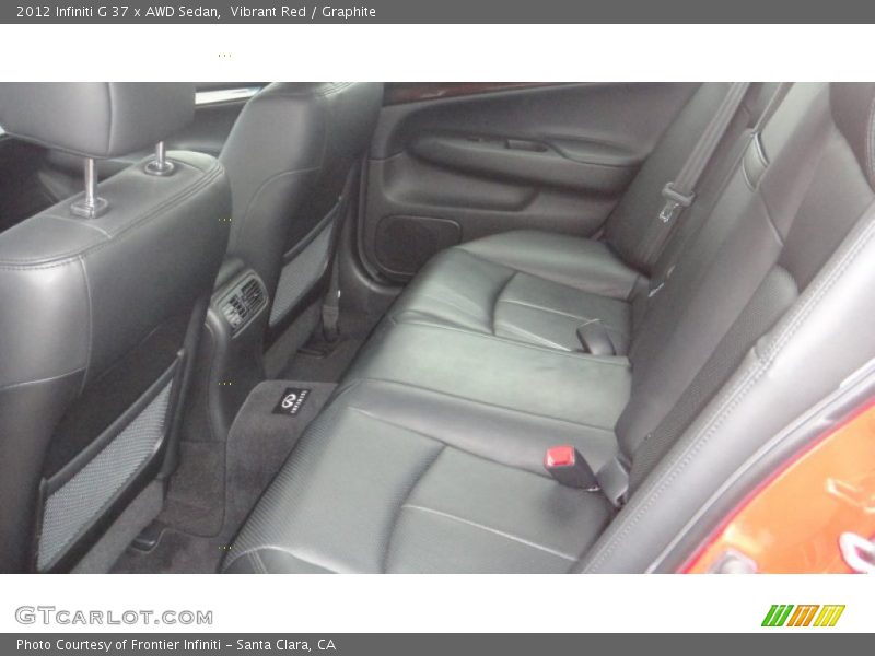 Vibrant Red / Graphite 2012 Infiniti G 37 x AWD Sedan