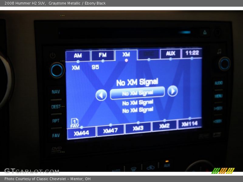 Graystone Metallic / Ebony Black 2008 Hummer H2 SUV