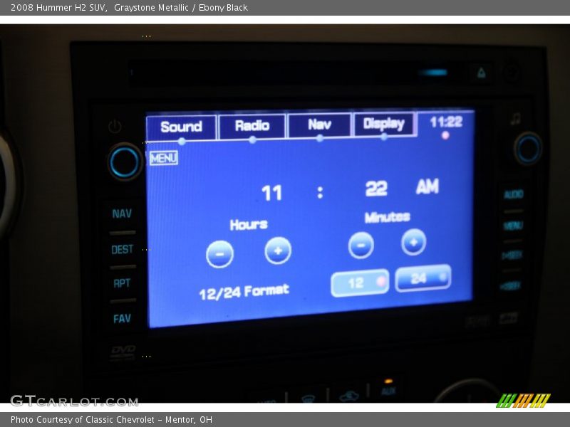 Graystone Metallic / Ebony Black 2008 Hummer H2 SUV