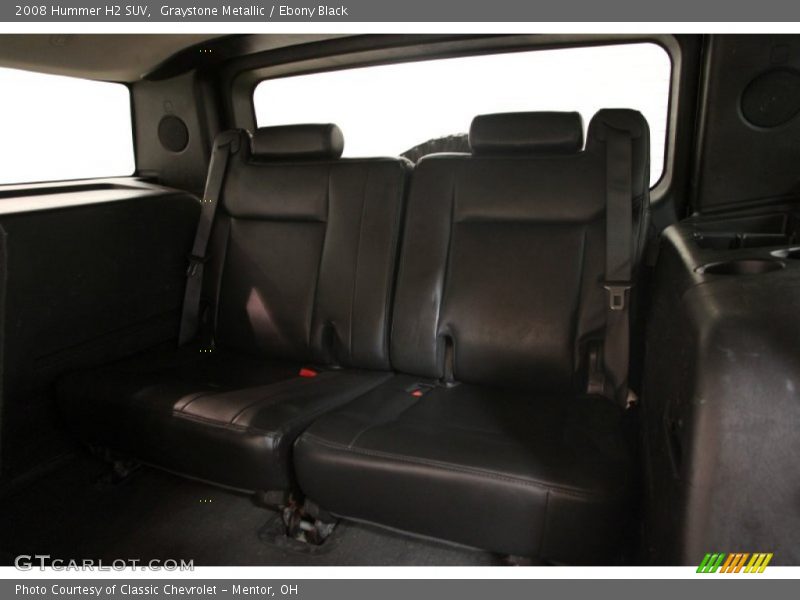 Graystone Metallic / Ebony Black 2008 Hummer H2 SUV