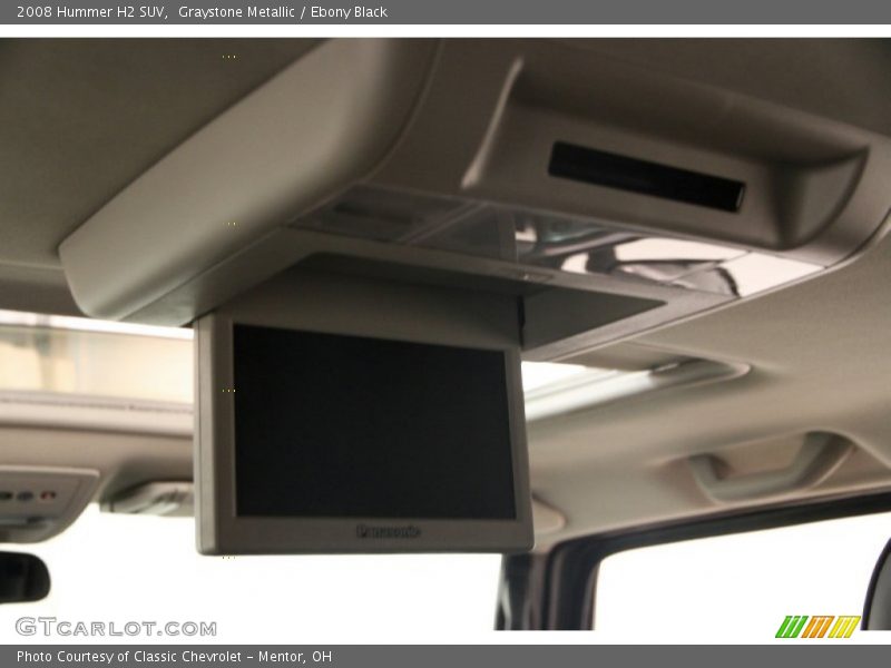 Graystone Metallic / Ebony Black 2008 Hummer H2 SUV