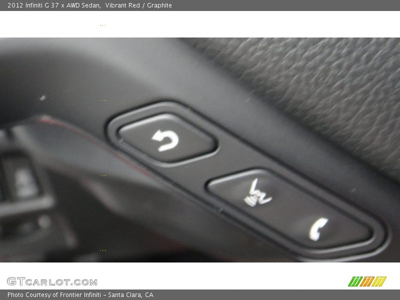 Vibrant Red / Graphite 2012 Infiniti G 37 x AWD Sedan