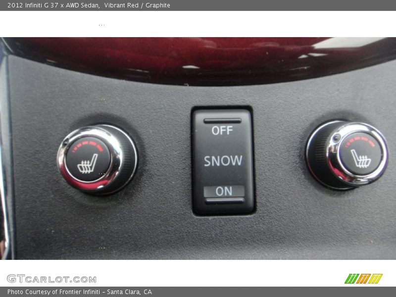 Vibrant Red / Graphite 2012 Infiniti G 37 x AWD Sedan