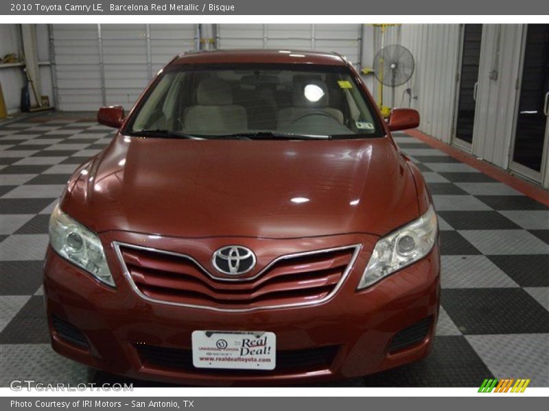 Barcelona Red Metallic / Bisque 2010 Toyota Camry LE