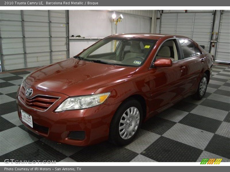 Barcelona Red Metallic / Bisque 2010 Toyota Camry LE
