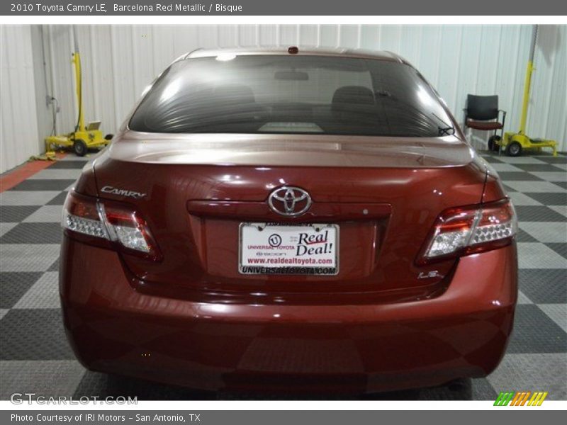 Barcelona Red Metallic / Bisque 2010 Toyota Camry LE