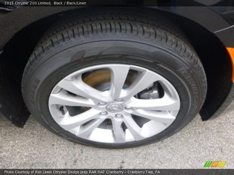 Black / Black/Linen 2015 Chrysler 200 Limited